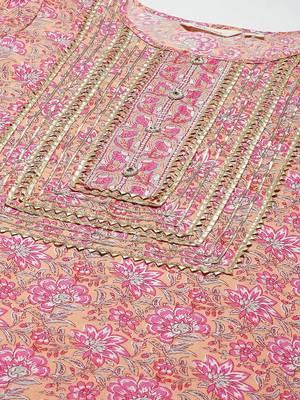 Pink gotta patti cotton salwar 4