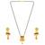 Stylish Square Design Jewellery Mangalsutra With Earring for Women