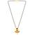 Delicate Gold Plated Red Diamond Mangalsutra For Women