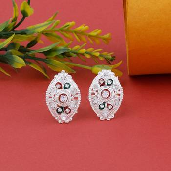 Adjustable Bichhiya Lovely Stylish Toe Ring Alloy Silver Plated Toe Ring 1