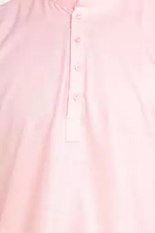 Mag Men's Pink Casual Cotton Blend Short kurta for men