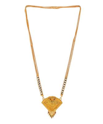 Gold plated jahnvi Thalipeeth Mangalsutra 3