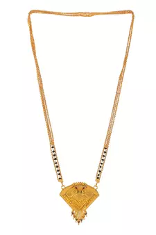 Gold plated jahnvi Thalipeeth Mangalsutra