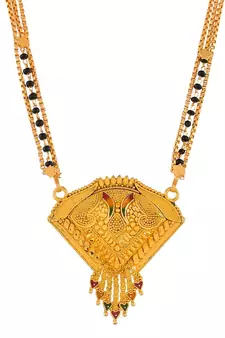 Gold plated jahnvi Thalipeeth Mangalsutra
