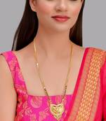 Black beads Mangalsutra Chain