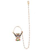 Gold Plated Multibeads Nosering