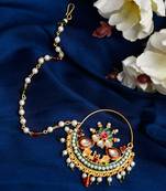 Gold Plated Harshita Bridal Nosering