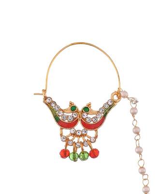 Gold Plated Kamakshi Nosering 3
