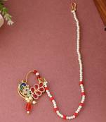 Gold plated peacock Nosering