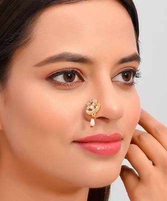 Kundan Chand Nose stud 1