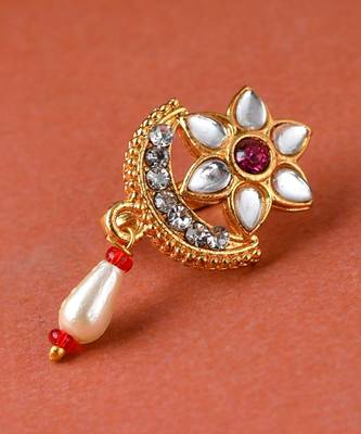 Kundan Chand Nose stud 2