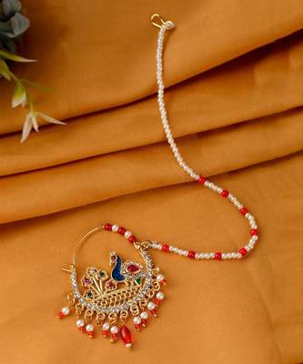 Gold plated Mayur Nosering 1