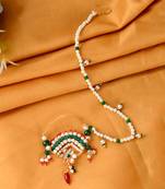 Gold plated Pearl beads Nosering