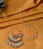 Gold plated Jhalar Rajputi Nath Nosering