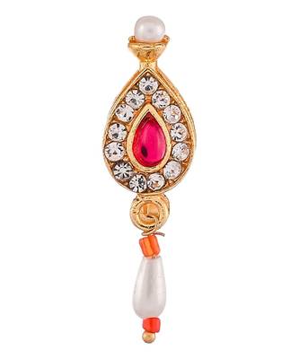 Set of 2 Clip on Traditional Nosepin 3