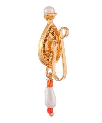 Set of 2 Clip on Traditional Nosepin 4