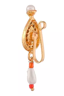 Set of 2 Clip on Traditional Nosepin