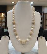 White pearl necklace-sets
