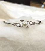 White pearl bracelets