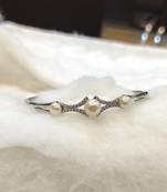 White pearl bracelets