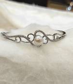 White pearl bracelets
