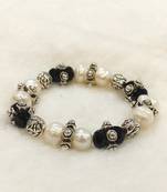 White pearl bracelets