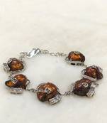Brown mother of pearl bracelets