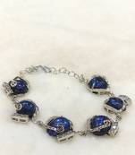 Blue mother of pearl bracelets