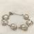 White mother of pearl bracelets