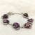 Pink mother of pearl bracelets