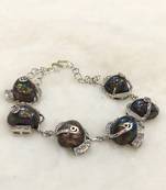 Black mother of pearl bracelets