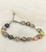 Multicolor mother of pearl bracelets