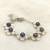 Blue pearl bracelets