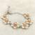 Pink pearl bracelets