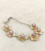 Pink pearl bracelets