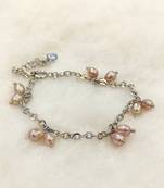 Pink pearl bracelets