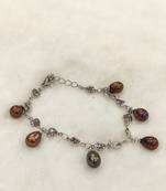 Brown pearl bracelets