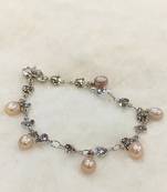 Pink pearl bracelets