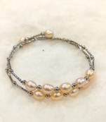 Pink pearl bracelets
