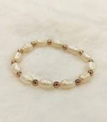 White pearl bracelets