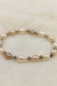 Pink pearl bracelets