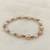 White pearl bracelets