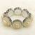 White mother of pearl bracelets