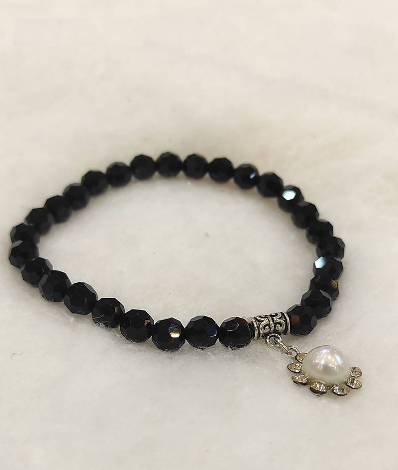 White crystal bracelets