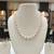 White pearl necklace-sets