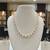 White pearl necklace-sets