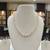 White pearl necklace-sets