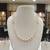White pearl necklace-sets