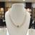 White pearl necklace-sets