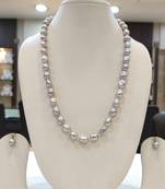 Grey mother of pearl necklace-sets